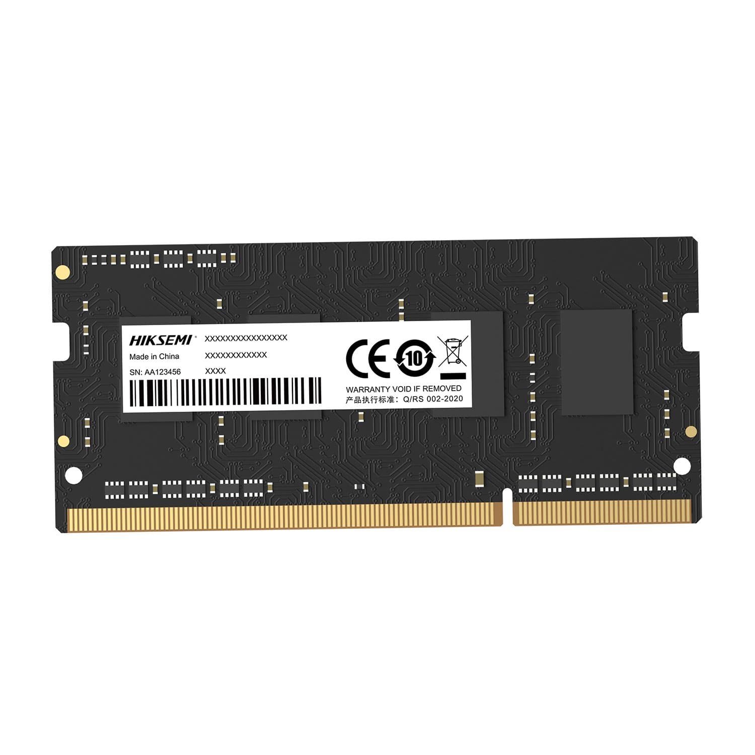 SO-DIMM DDR3  8 GB <1600MHz> Hiksemi (Hikvision) Hiker, HSC308S16Z1, CL11