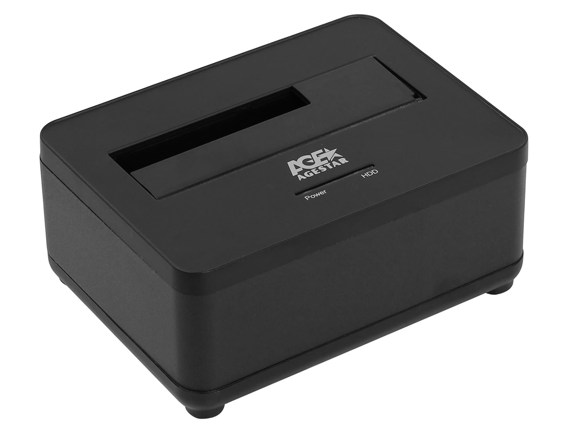 External 2,5"/3,5" Docking Station, Agestar 3UBT7, for SATA HDD, USB 3.0, ext. PS, black