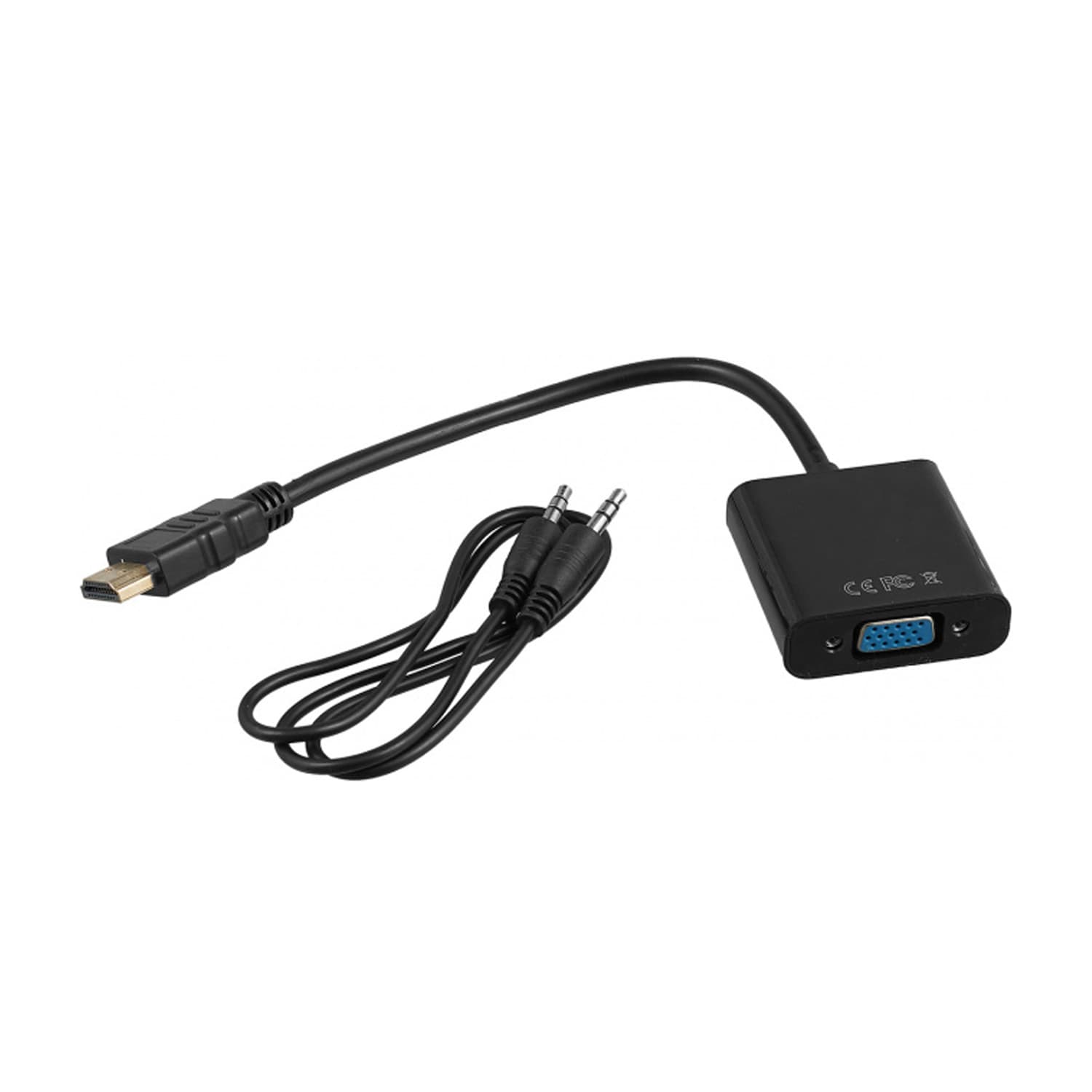 Converter, HDMI m -> D-Sub (VGA) f, Cablexpert A-HDMI-VGA-03, black
