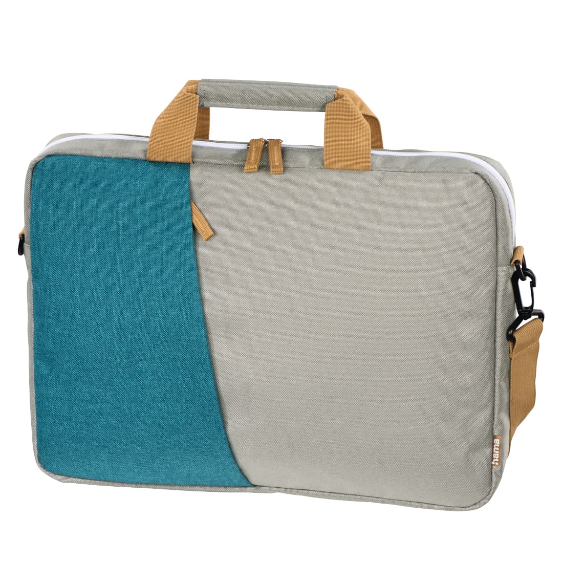 Сумка для ноутбука Hama Florence, 00217122, up to 15.6",grey-ligth blue