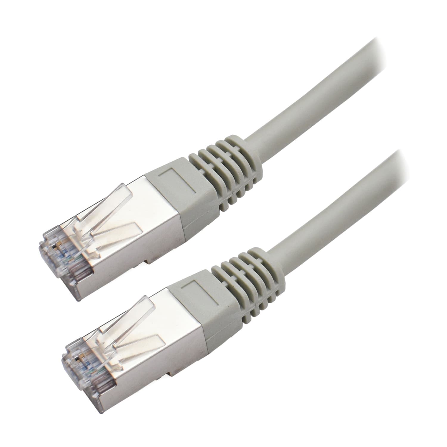 Cable  Patch cord  FTP 6e-Cat  1 m Cablexpert PP6-1M, серый
