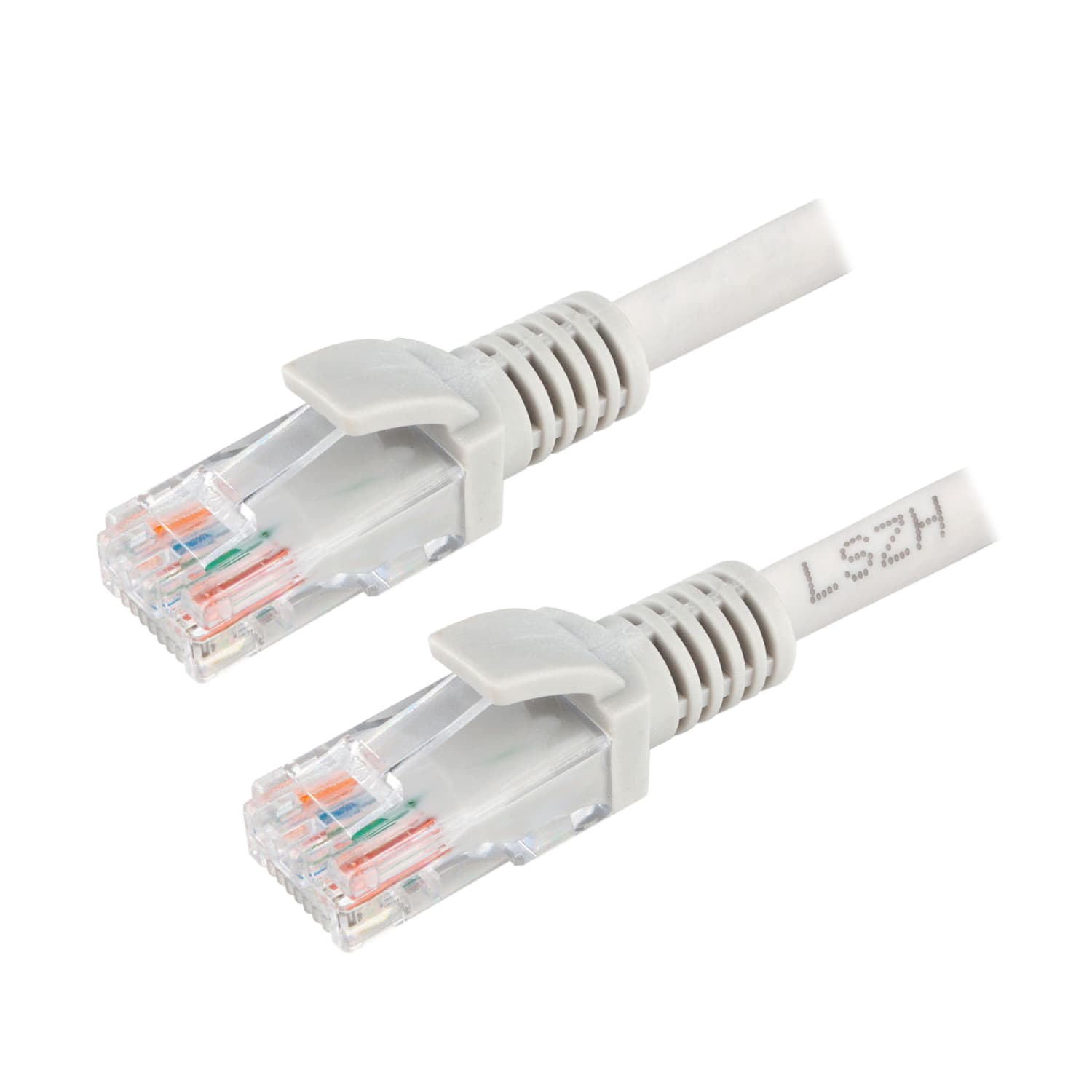 Cable  Patch cord LSZH  UTP 5e-Cat 2m Cablexpert PP31-2M, серый