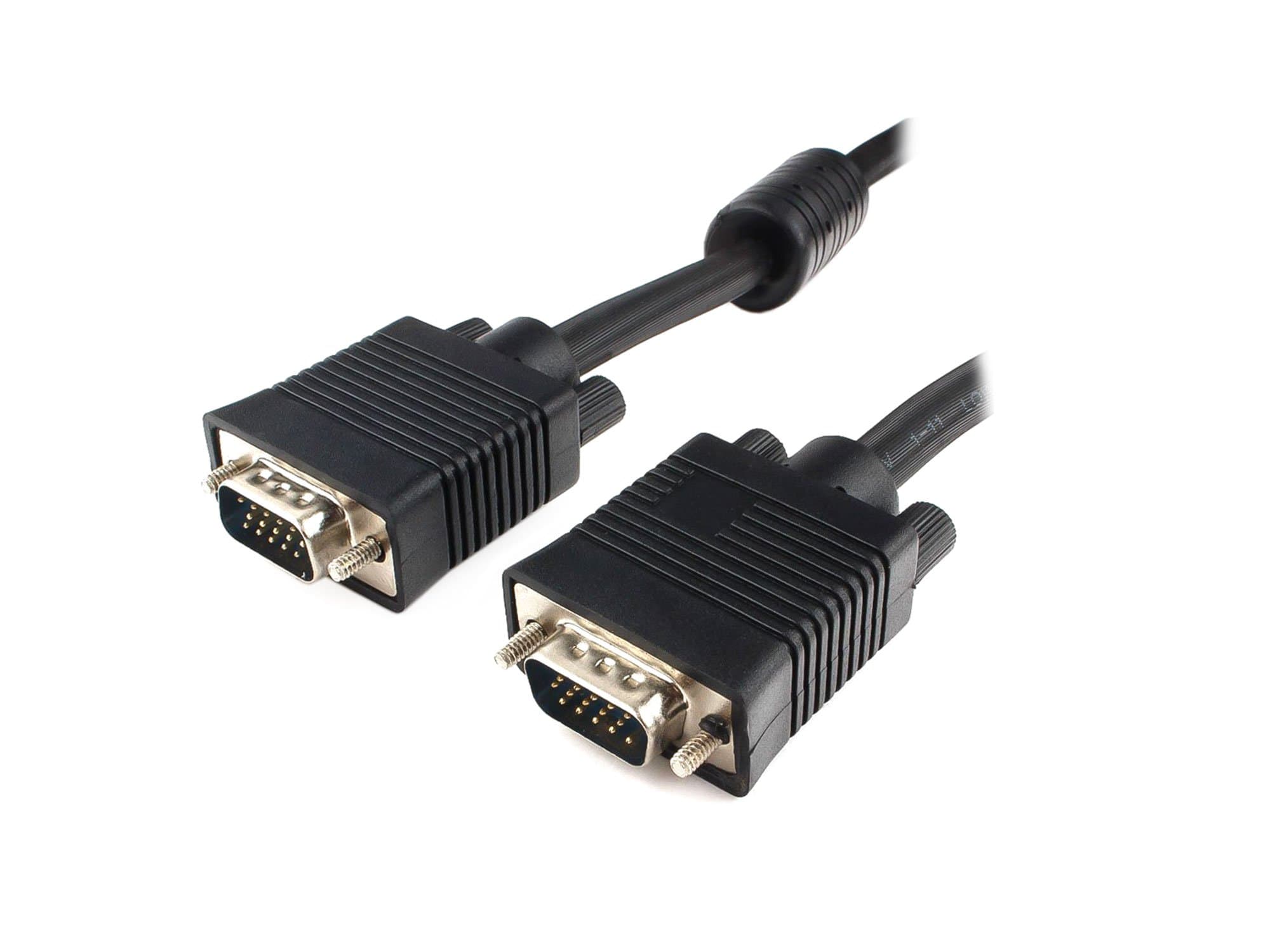 Cable SVGA 15m/15m (for KVM - switch box), экранированный, 10м, Cablexpert, CC-PPVGA-10M-B