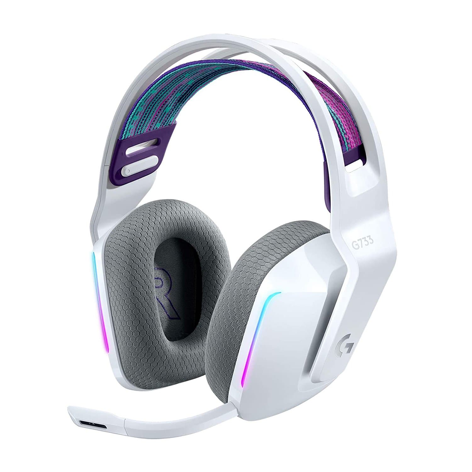 Garnitura Logitech G733,  20-20000Hz, 87.5dB, [981-000883], white