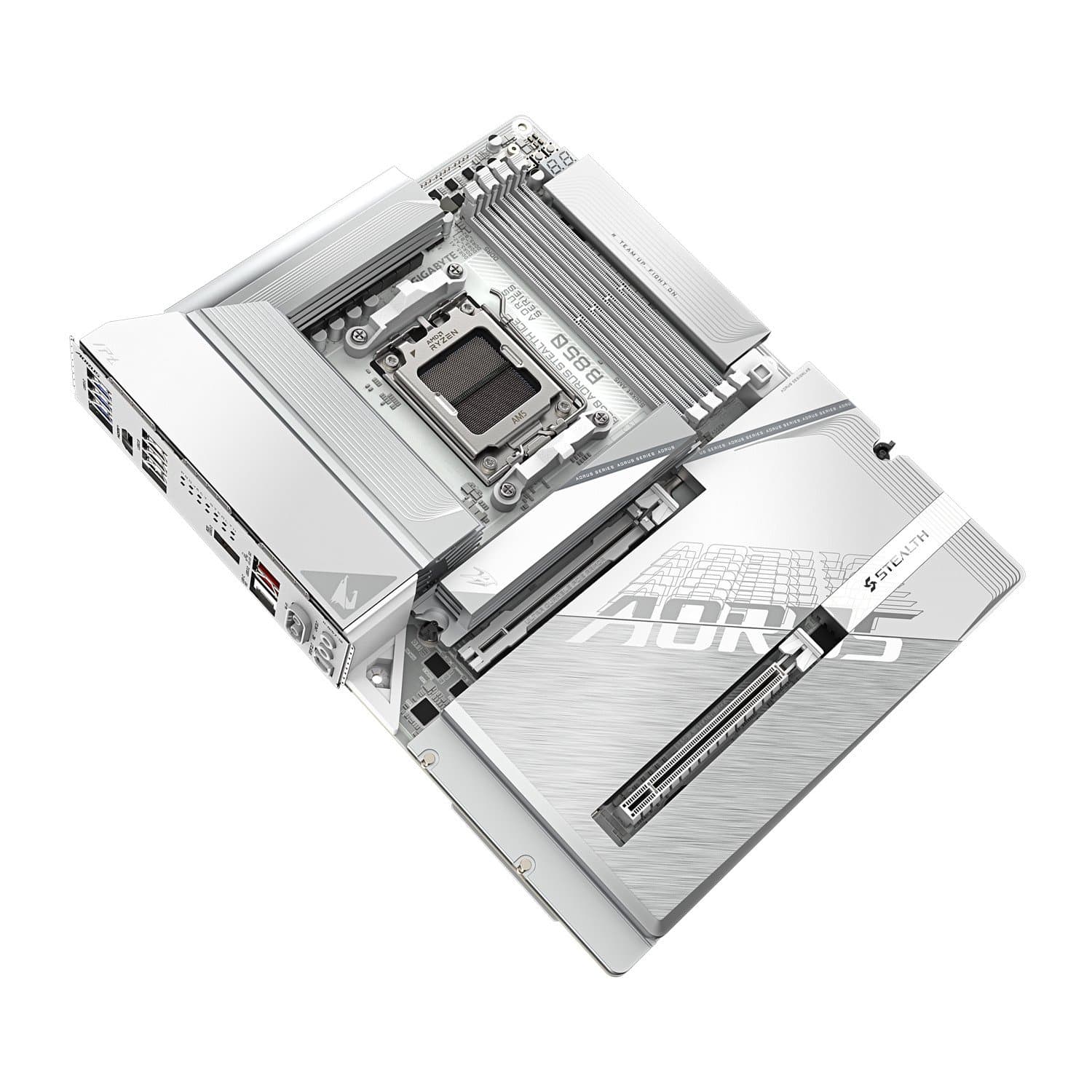 MB Socket AM5, ATX, AMD B850 (HDMI) GIGABYTE B850 AORUS STEALTH ICE, 4DDR5, PCIx16,PCIx1