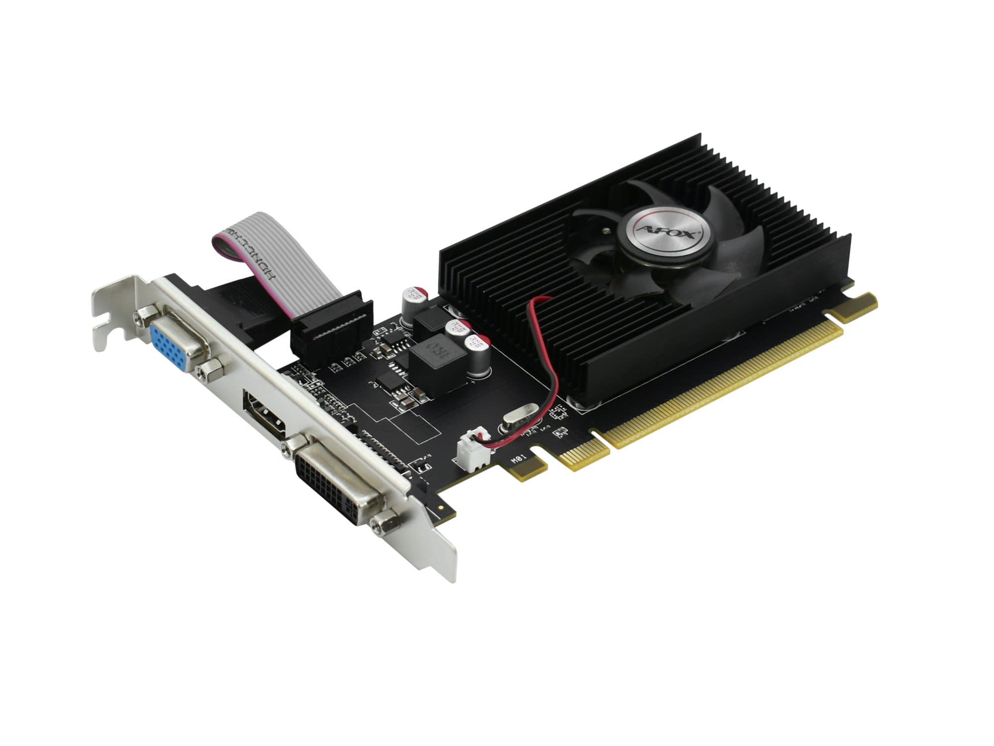 GPU AMD, 2 GB, Afox R5 220 [AFR5220-2048D3L5], DVI/HDMI/VGA, DDR3/64bit