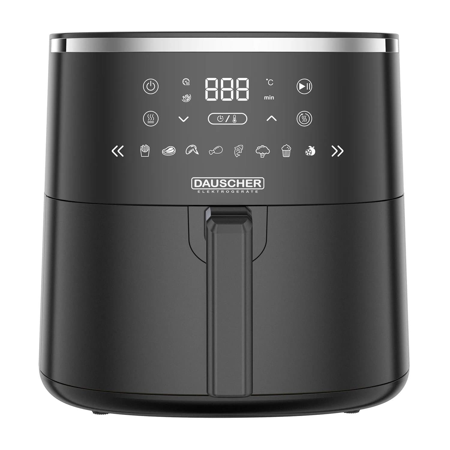 Аэрогриль DAUSCHER DFT-0003AGS 1750Вт Черный