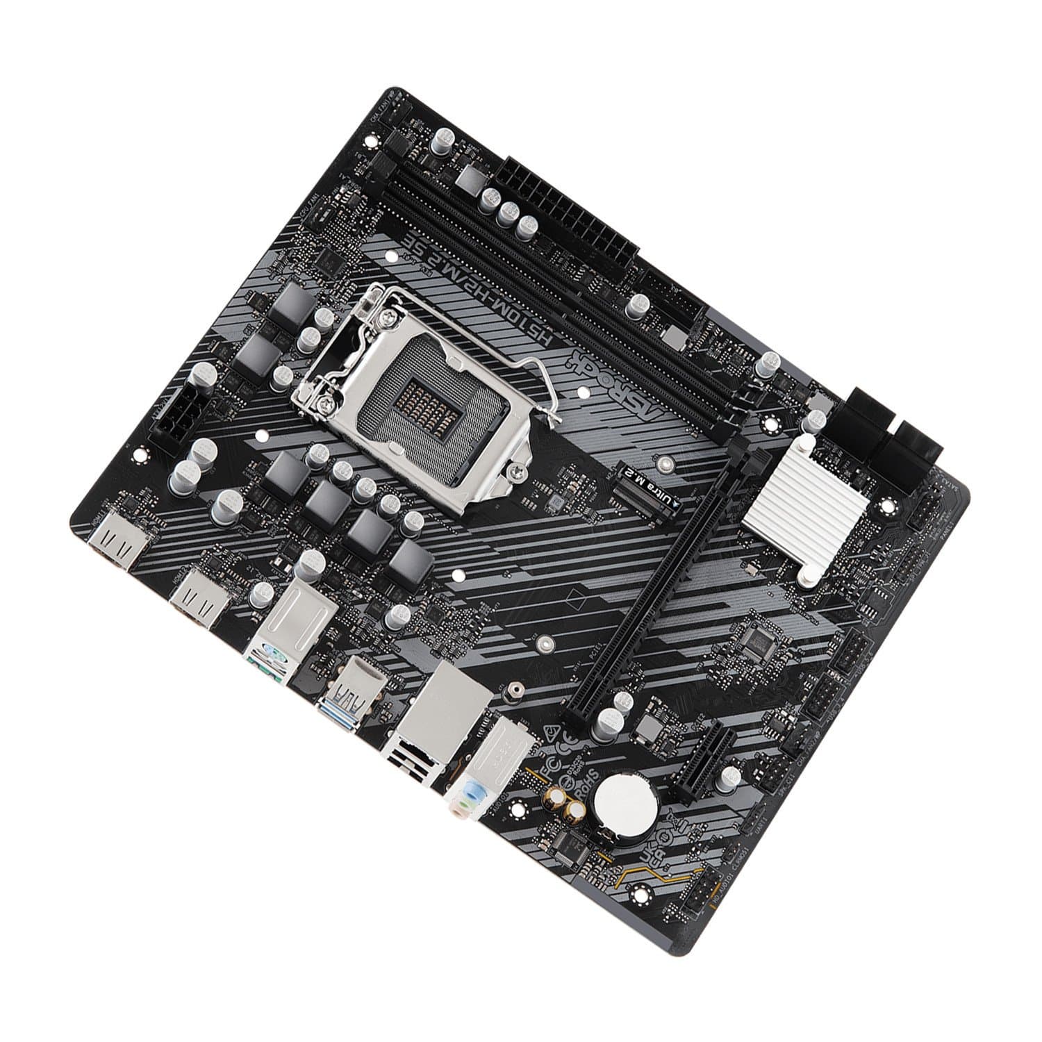 MB Socket1200, MATX, iH470 (2HDMI), ASRock H510M-H2/M.2 SE, 2DDR4, PCIx16, PCIx1