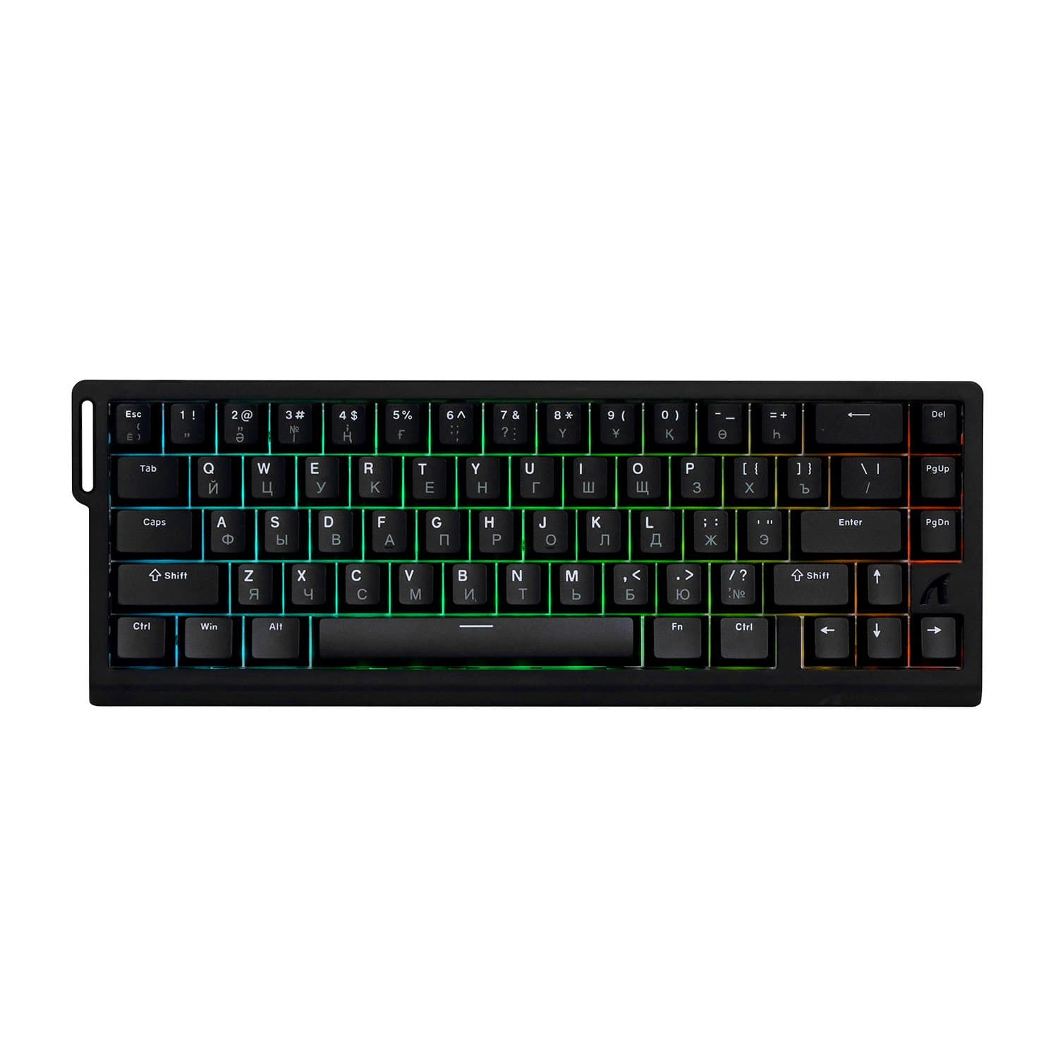 KeyBoard USB, Attack Shark X68 HE Black, mechanical, USB-C