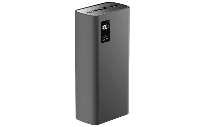 Зарядное устройство Power bank Olmio QR-30 30000mAh QuickCharge3.0 серый