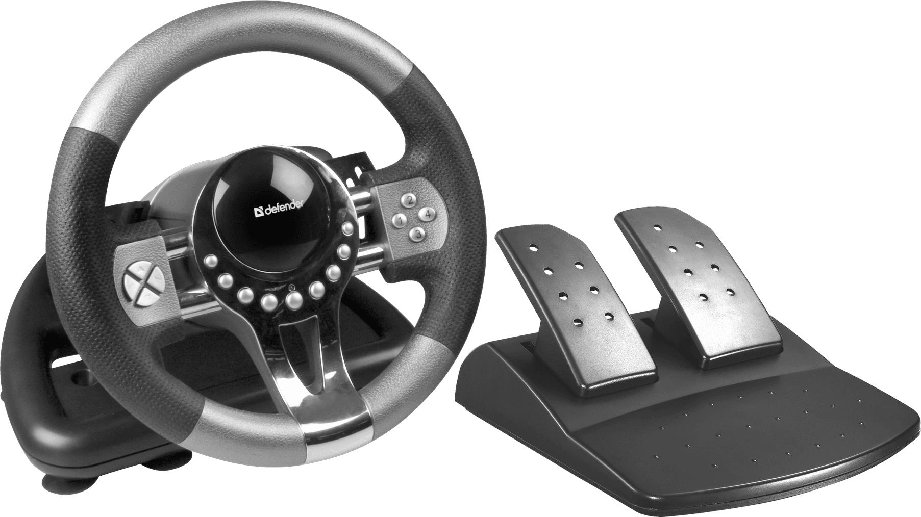Руль игровой Defender FORSAGE GTR USB