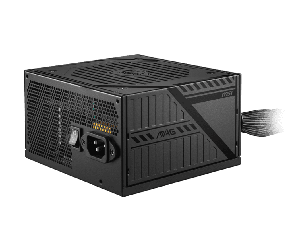 Блок питания MSI  650W, MAG A650BNL, Non Modular, ATX, 80+ BRONZE, КПД >85%, Fan 120mm, Черный