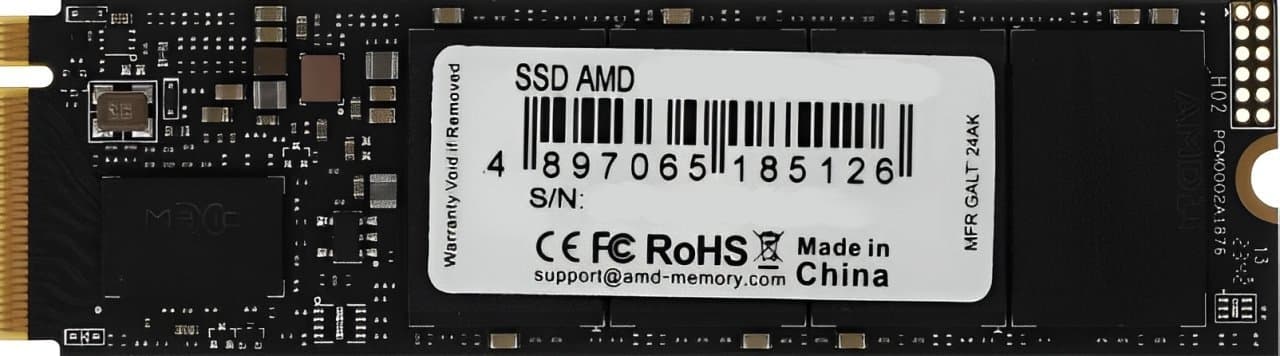 Твердотельный накопитель 2048GB SSD AMD RADEON R3 Series M.2 PCIe 4.0 2280 R7000/W6300 R3MP42048G8