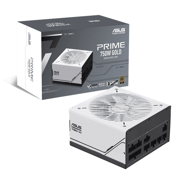 Блок питания ASUS  750W, Prime 750W Gold, Full Modular, ATX, 80+ GOLD, КПД 92%, Fan 135mm, AP-750G