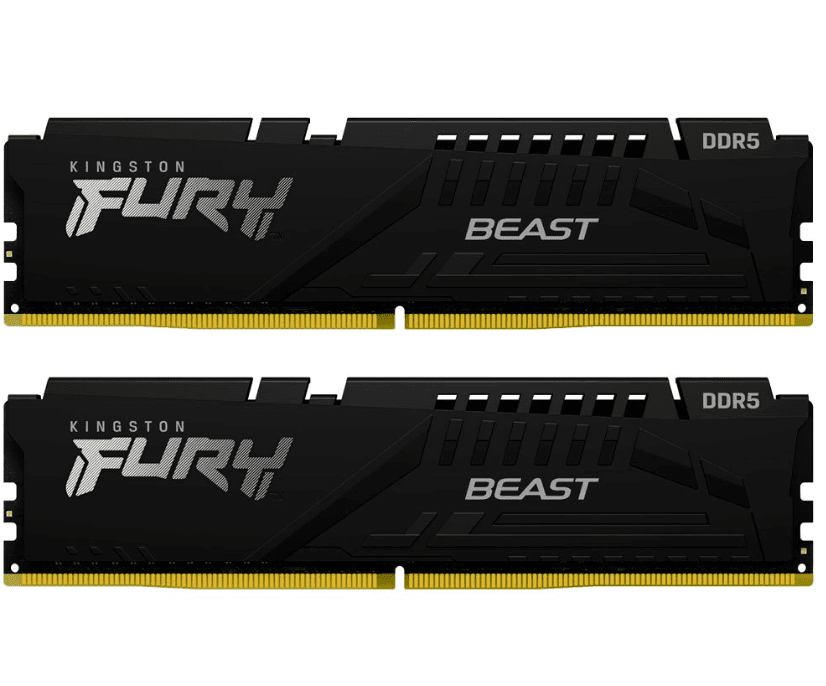Комплект модулей памяти Kingston FURY Beast Black KF560C30BBEK2-32 DDR5 32GB (Kit 2x16GB) 6000MHz
