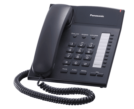 KX-TS2382 Проводной телефон (RUB) Черный