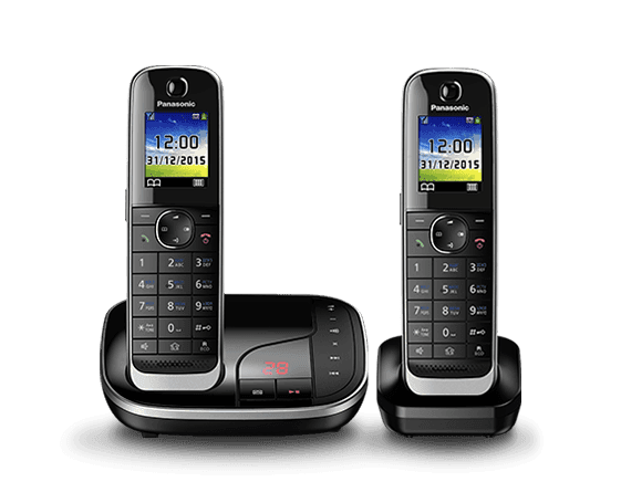 Радиотелефон PANASONIC KX-TGJ322 (RUB) Черный