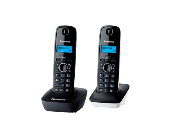 Радиотелефон PANASONIC KX-TG1612 (RUH) Серый. Дополнительная трубка в комплекте