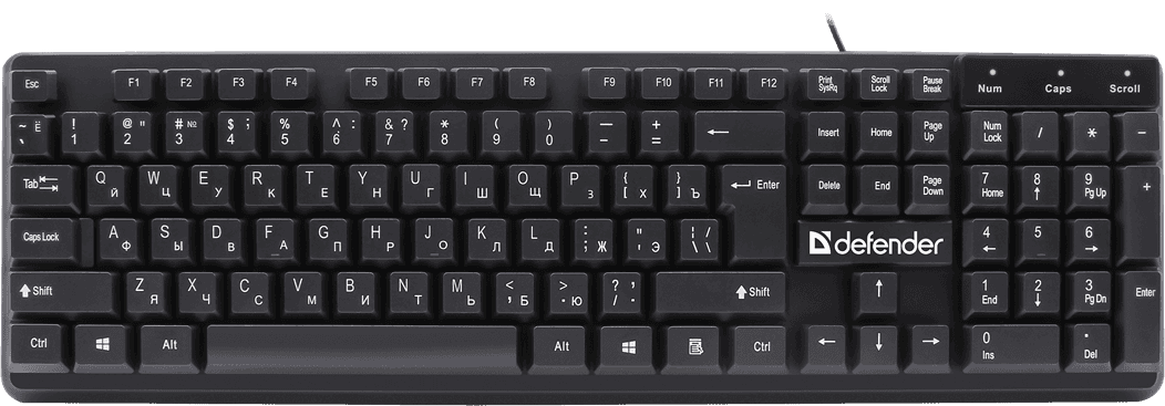 Клавиатура USB Defender Symbol HB-559