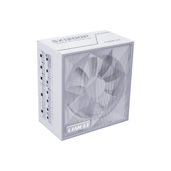 Блок питания Lian Li 1200W, SX1200P, Full Modular, 80+ PLATINUM, КПД 94%, Белый, G9P.SX1200P.W000.EU