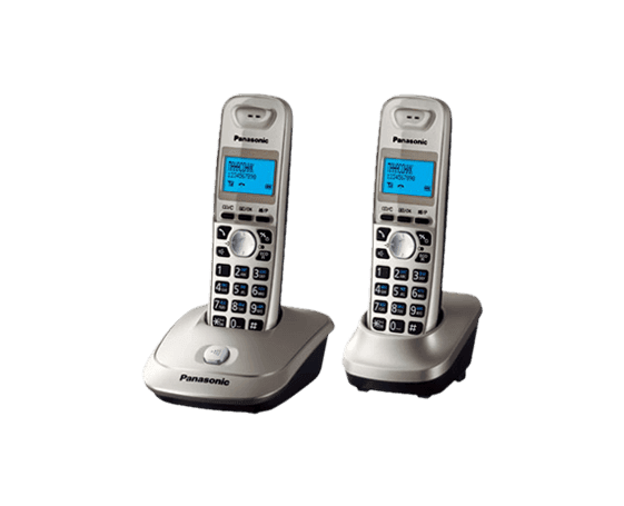 Радиотелефон PANASONIC KX-TG2512 (RUS) Серебристый
