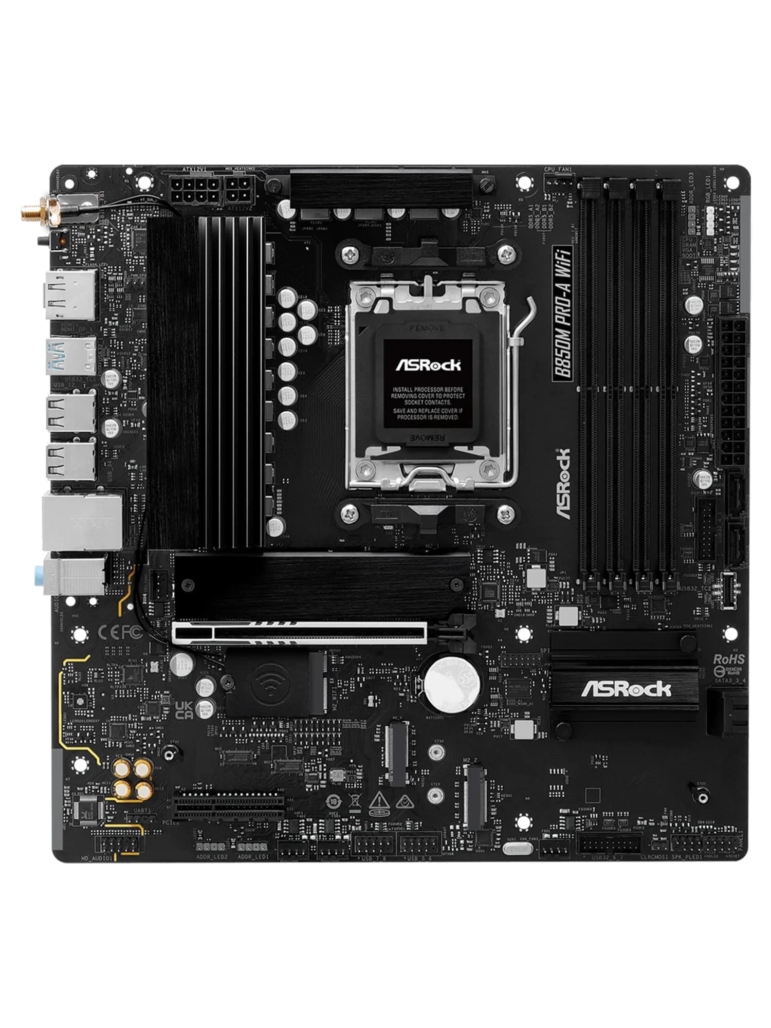 Материнская плата ASRock B850M PRO-A WIFI, AM5