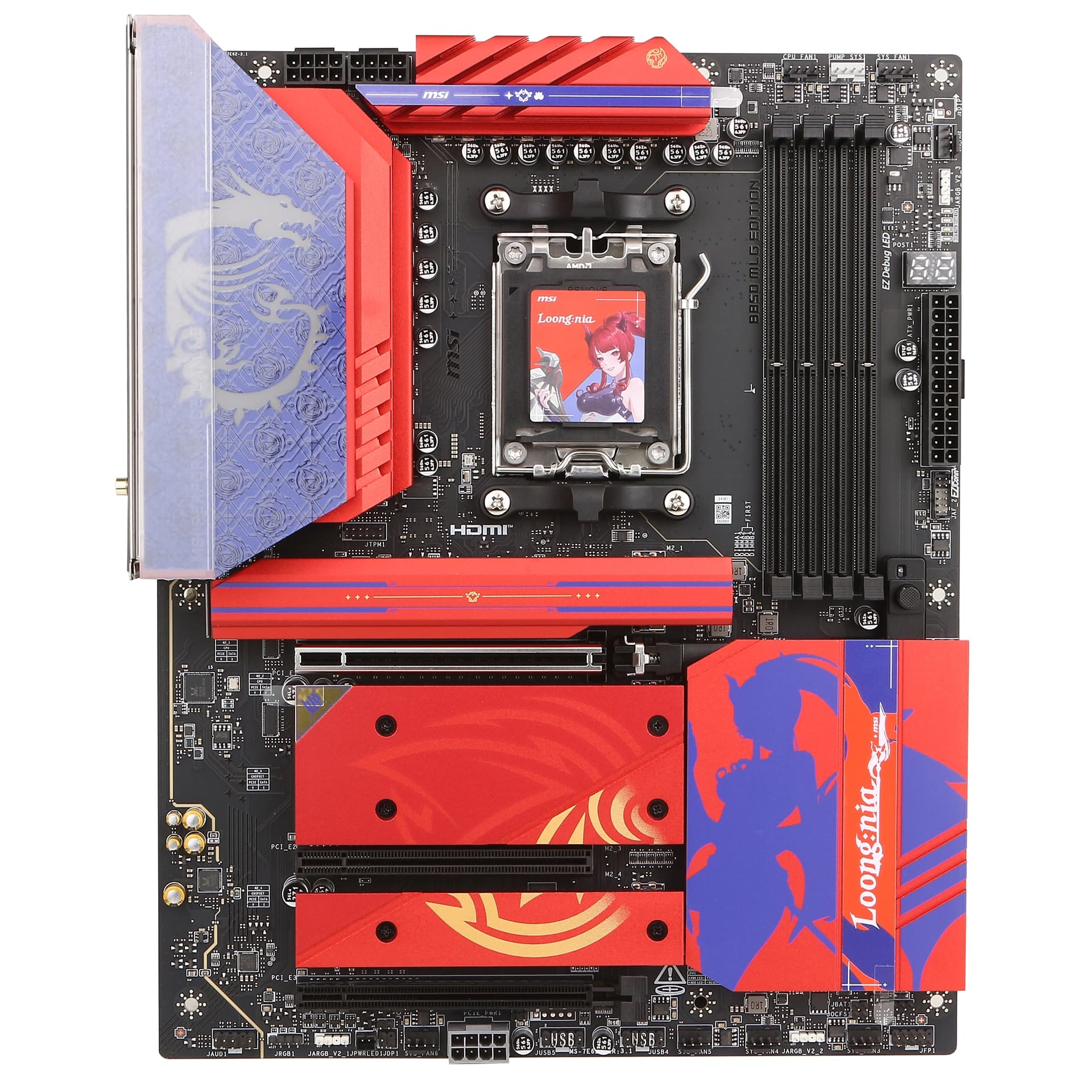 Материнская плата MSI B850 MLG Edition, AM5