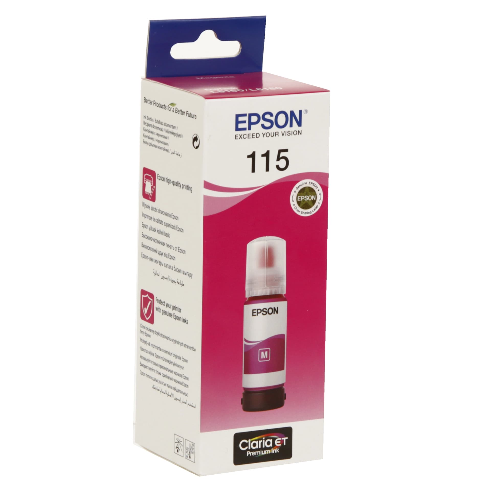 Чернила Epson 115 C13T07D34A, Magenta
