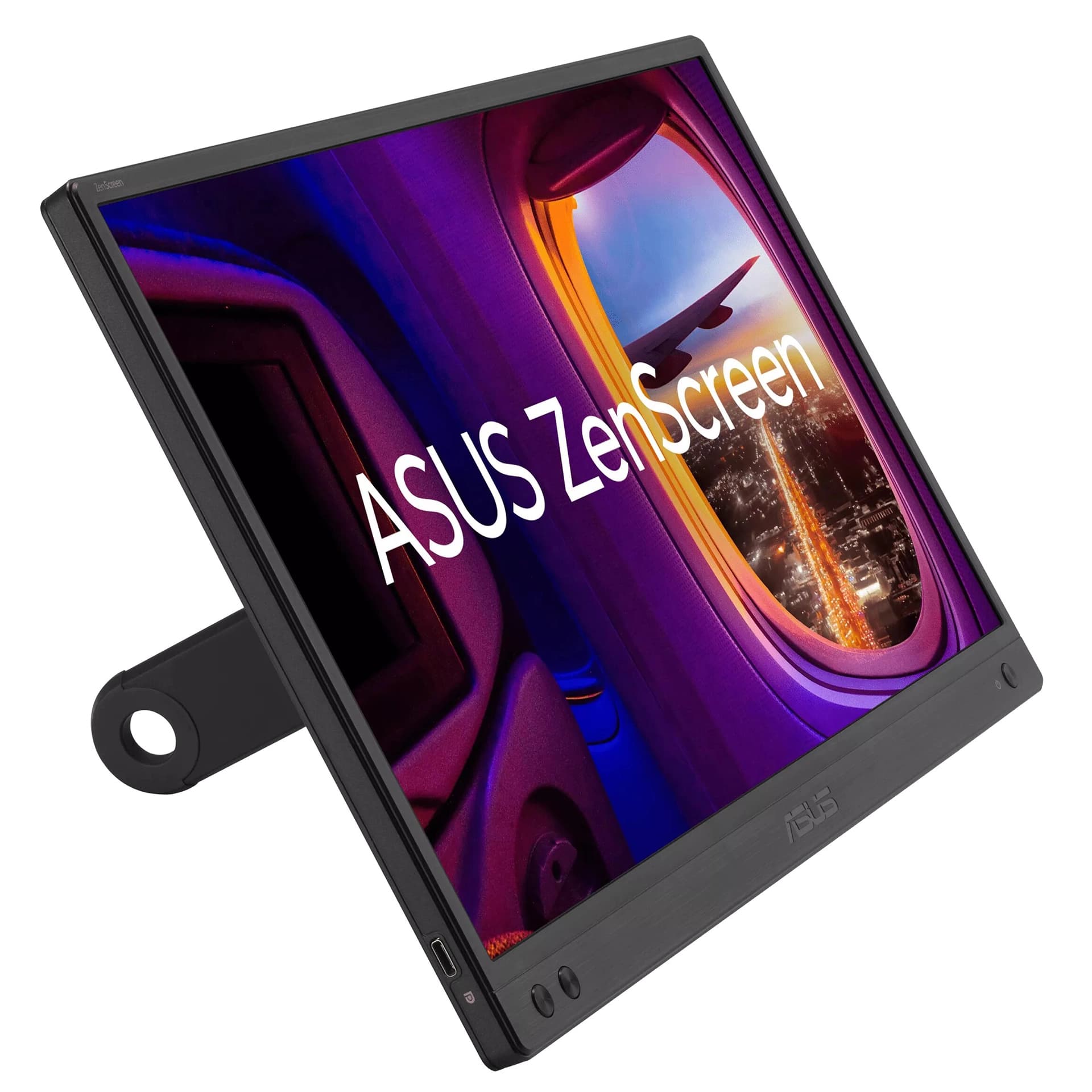 Монитор 15.6" ASUS ZenScreen MB166CR, Black