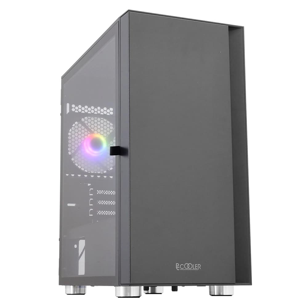 Корпус PCCooler LM300 ARGB BK, Black