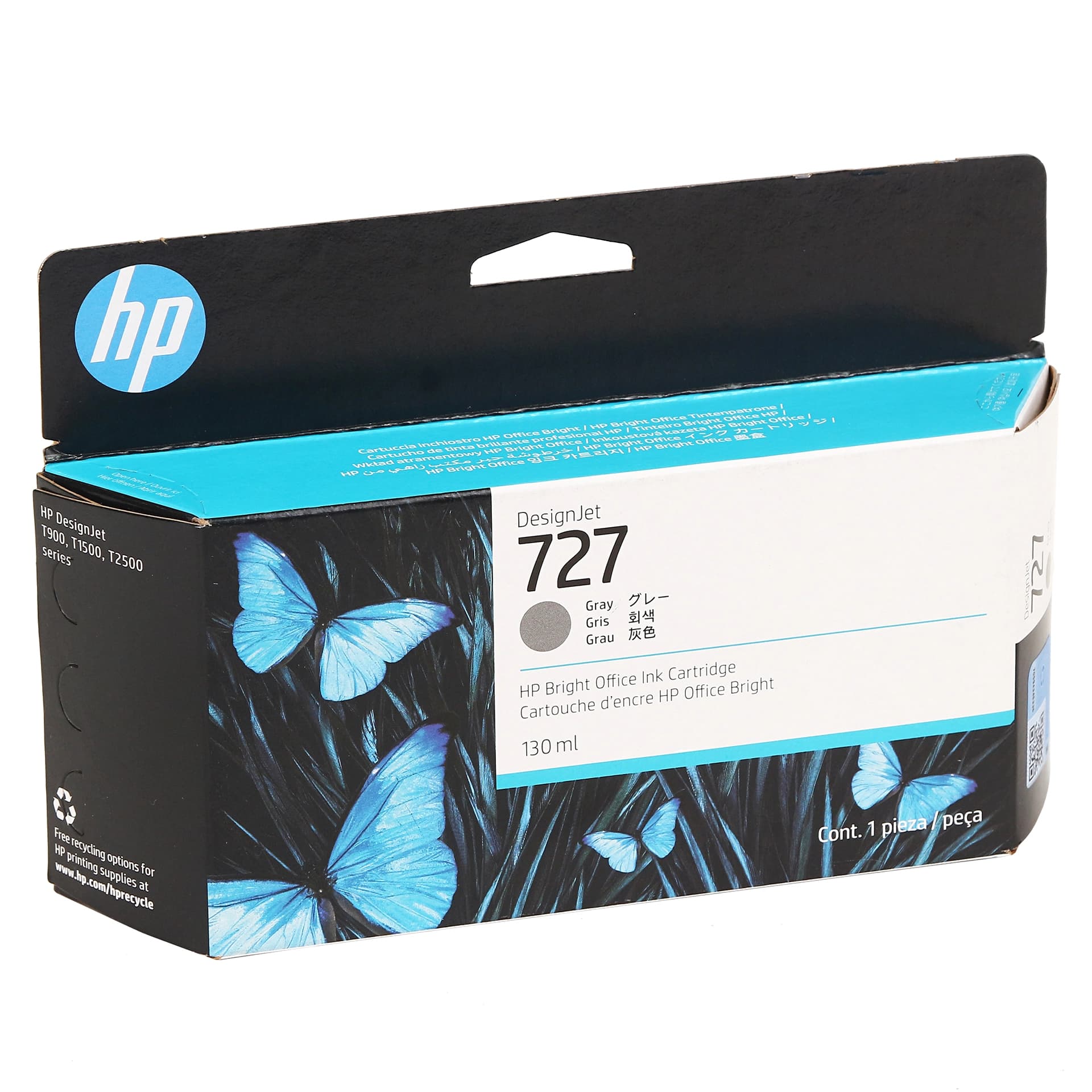Картридж HP B3P24A No 727, Gray