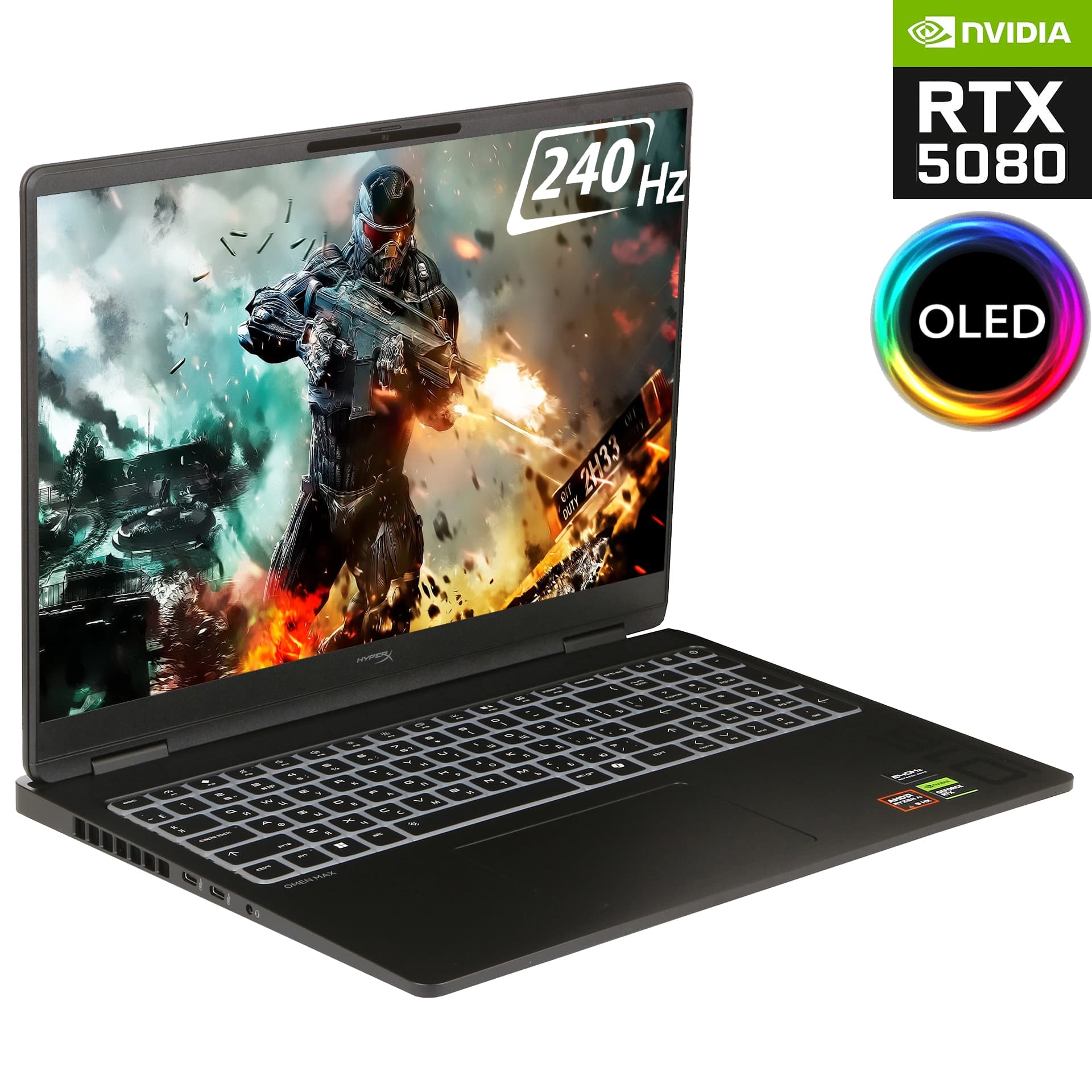 Ноутбук HyperX Omen Max 16-ah1011ci, OLED (E23Y4EA)