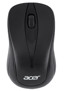 Мышь Acer OMR131 черный оптич. 1000dpi беспров. USB для ноутбука 3but