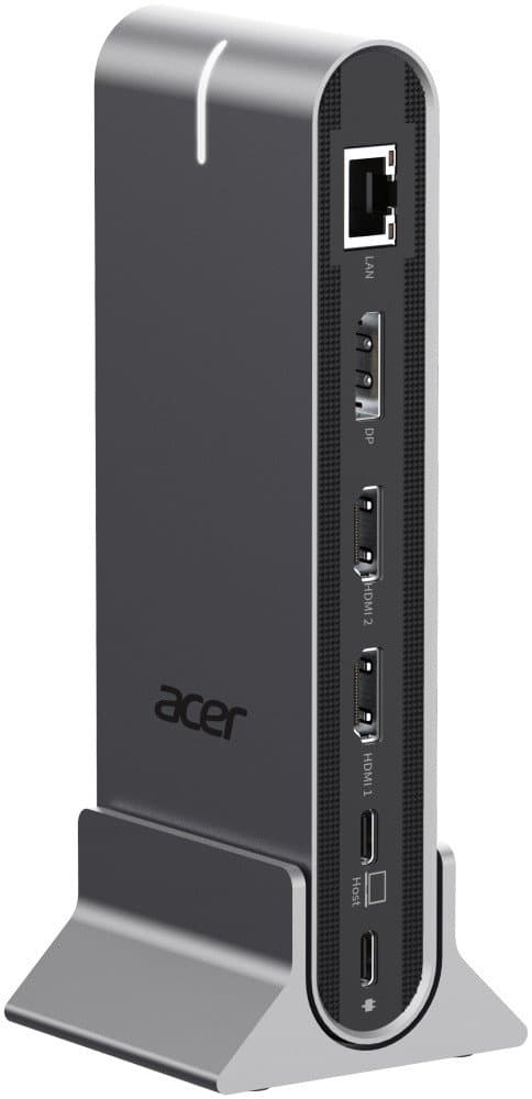 Док-станция Acer Type C Universal docking station 15in1, 2 x HDMI 4K 60Hz, 1 x DP 8k 30Hz, 
