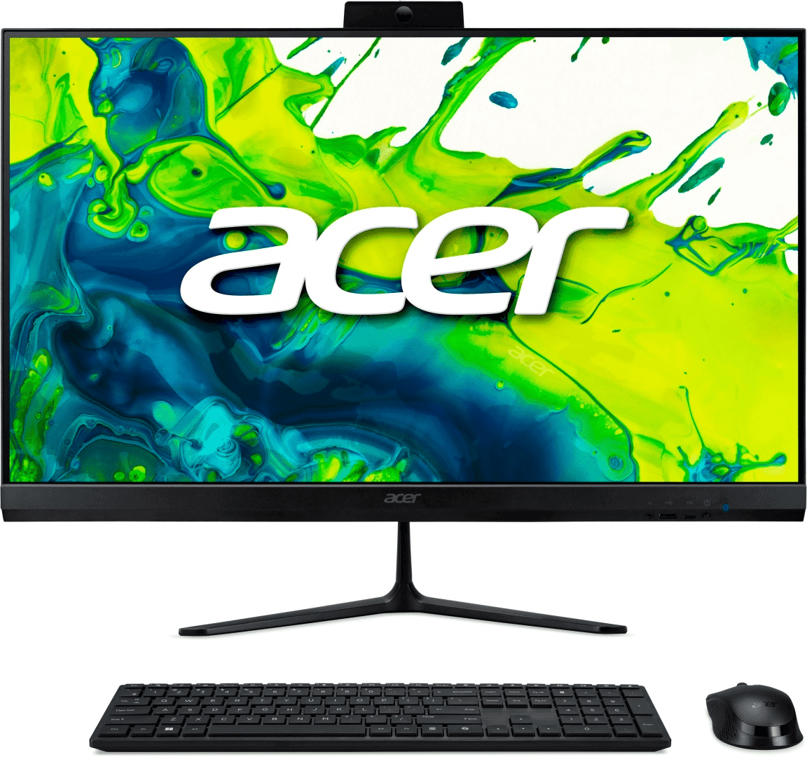 Моноблок Acer Aspire C24-2G (Black) / AMD Ryzen 5 7430U / 16 ГБ DDR4 / 512 ГБ M.2 PCIe SSD / 23.8" F