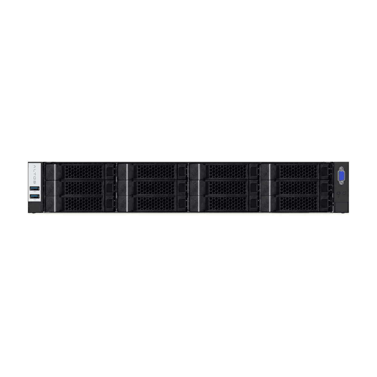 Сервер Altos  R380 F7/ Intel Xeon 6530P / MEM 32GB / VROC / M.2 960GB ×2 / 2P E610-XT2 /2×2400W