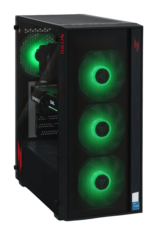 ПК Acer Nitro N55 \ Tower Gaming \ Intel Core i7 14700F \ 32 ГБ DDR4 \ 1 ТБ SSD \ RTX 5060 Ti 8ГБ