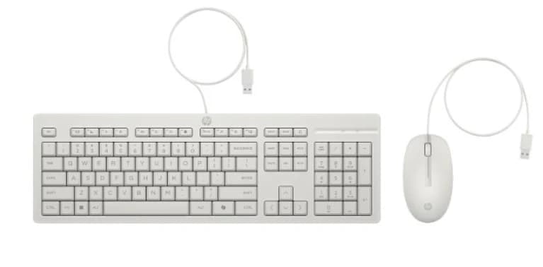 Клавиатура и манипулятор HP Europe 225 Wired Mouse and KB G2 CWH (AW5S6AA#ABB)